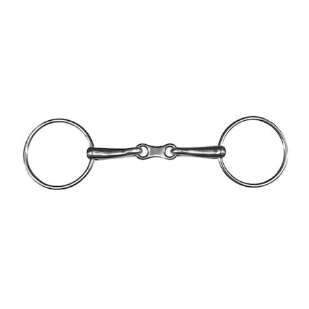 Jacks Imports French Loose Ring Snaffle Bit 5" 20115-5